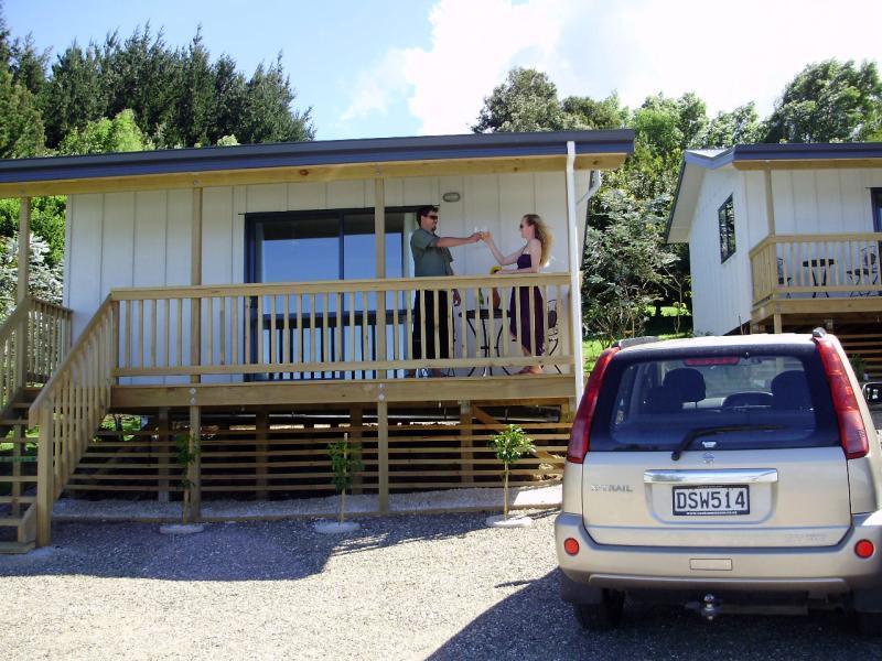 Terraced Chalets Motueka Buitenkant foto